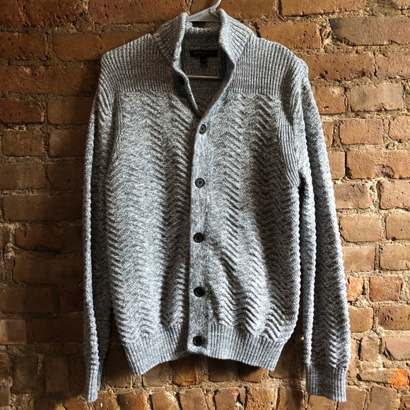 Banana Republic Other - Banana Republic Men’s Gray Cardigan Sweater S